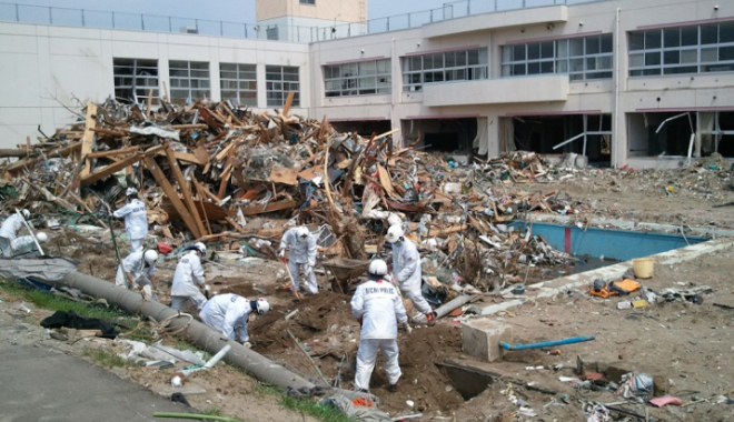 東日本大震災での活動